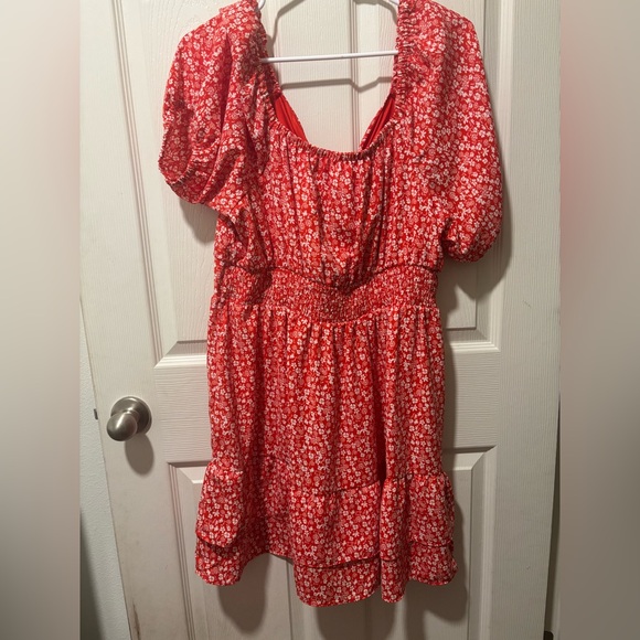 LC Lauren Conrad Tiered Tie Front Sundress - Picture 3 of 5